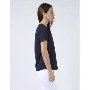 Ace Tee / Navy LA-Stella + Gemma-Shop At The Hive Ashburton-Lifestyle Store & Online Gifts