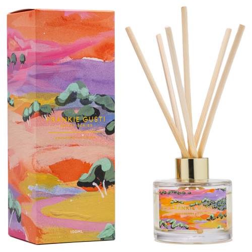 Artist Series Diffuser/ Blackberry + Cypress-Frankie Gusti-Shop At The Hive Ashburton-Lifestyle Store & Online Gifts