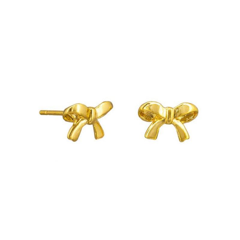 Baby Bow Studs / Gold-Tiger Tree-Shop At The Hive Ashburton-Lifestyle Store & Online Gifts