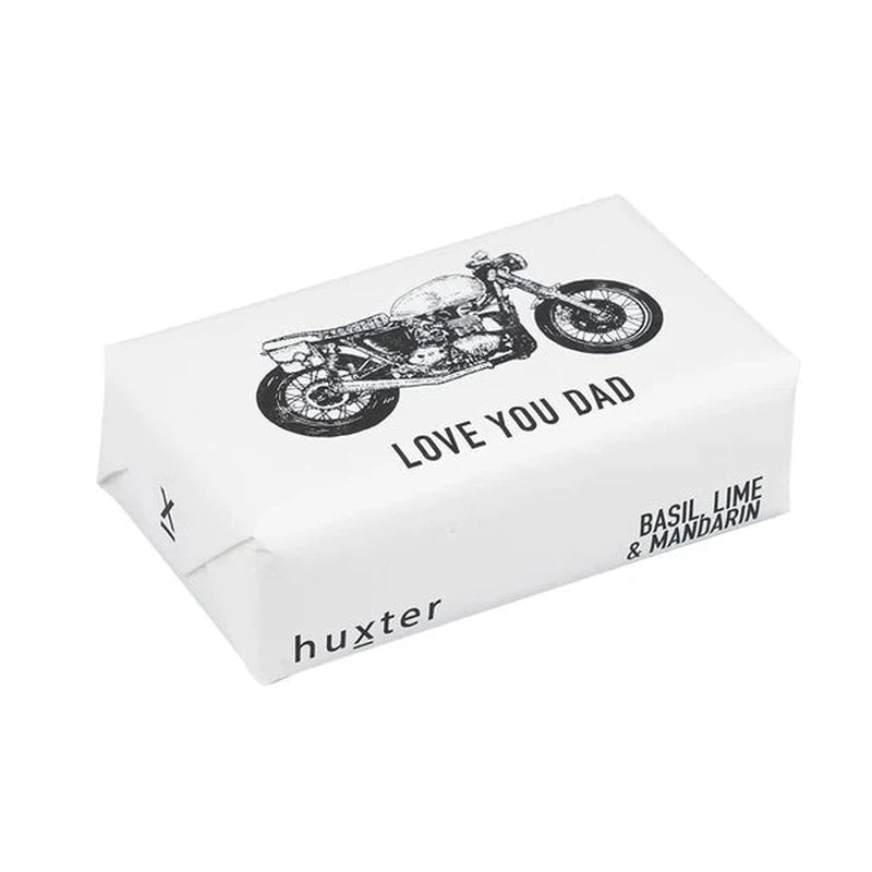 Black Motorbike - Love You Dad Soap-Huxter-Shop At The Hive Ashburton-Lifestyle Store & Online Gifts