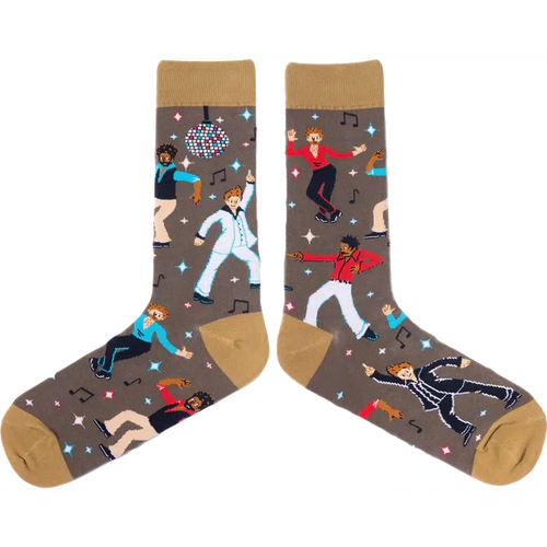 Blame It On The Boogie Male Socks-Spencer Flynn-Shop At The Hive Ashburton-Lifestyle Store & Online Gifts