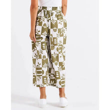 Cabo Crop Pant / Geo Floral-Betty Basics-Shop At The Hive Ashburton-Lifestyle Store & Online Gifts