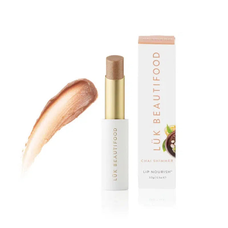 Chai Shimmer Lip Nourish-Lük Beautifood-Shop At The Hive Ashburton-Lifestyle Store & Online Gifts