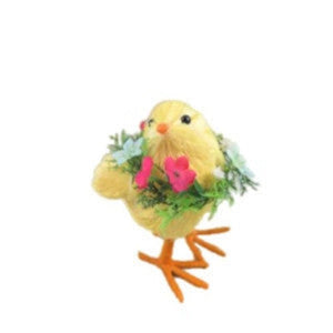 Chick With Wreath-Bristlebrush Designs-Shop At The Hive Ashburton-Lifestyle Store & Online Gifts