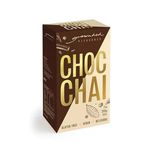 Choc Chai Drinking Chocolate 200g-Grounded Pleasures-Shop At The Hive Ashburton-Lifestyle Store & Online Gifts