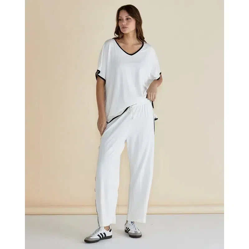 Clara Tee / White-Betty Basics-Shop At The Hive Ashburton-Lifestyle Store & Online Gifts