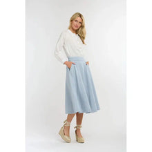 Dakota Denim Skirt / Light Wash-365 Days Clothing-Shop At The Hive Ashburton-Lifestyle Store & Online Gifts