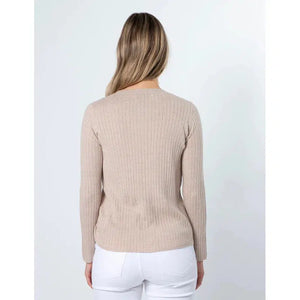 Daphne Cardigan / Neutral-Stella + Gemma-Shop At The Hive Ashburton-Lifestyle Store & Online Gifts