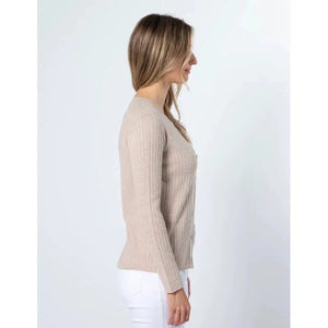 Daphne Cardigan / Neutral-Stella + Gemma-Shop At The Hive Ashburton-Lifestyle Store & Online Gifts