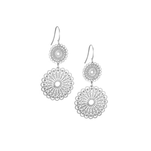 Double Lace Earring-Tiger Tree-Shop At The Hive Ashburton-Lifestyle Store & Online Gifts