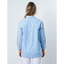 Essentials Shirt / Azure Blue-Stella + Gemma-Shop At The Hive Ashburton-Lifestyle Store & Online Gifts