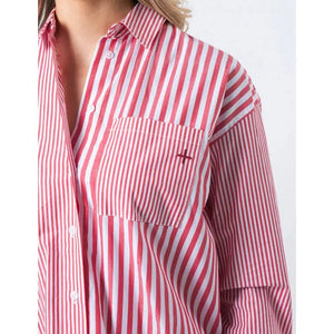 Essentials Shirt / Ruby Stripes-Stella + Gemma-Shop At The Hive Ashburton-Lifestyle Store & Online Gifts