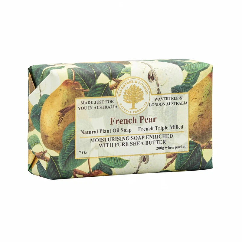 French Pear Soap-Wavertree & London-Shop At The Hive Ashburton-Lifestyle Store & Online Gifts