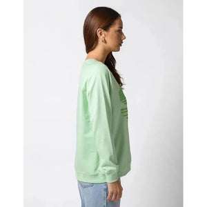 Green NYC Sporty Stripe Sweater-Stella + Gemma-Shop At The Hive Ashburton-Lifestyle Store & Online Gifts