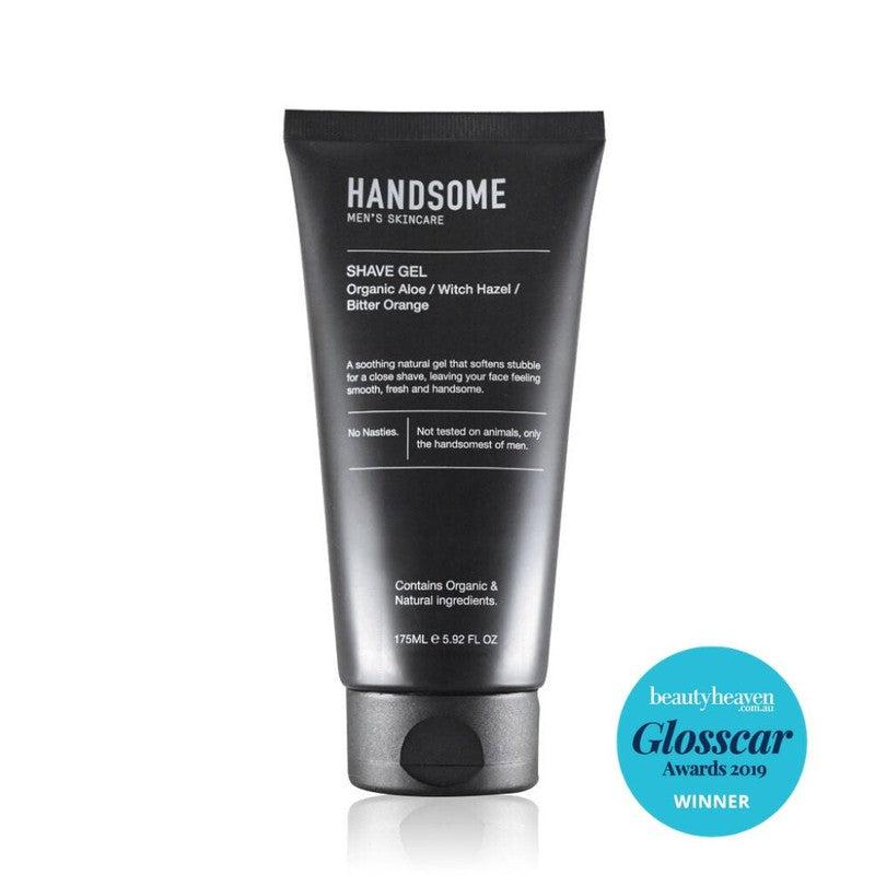 Handsome Shave Gel 175mls-Handsome Men's Skincare-Shop At The Hive Ashburton-Lifestyle Store & Online Gifts