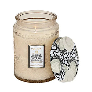 Jasmine Midnight Blooms Candle 100hr-Voluspa-Shop At The Hive Ashburton-Lifestyle Store & Online Gifts