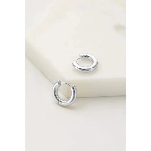 Kendall Hoop Small / Silver-Zafino-Shop At The Hive Ashburton-Lifestyle Store & Online Gifts