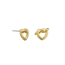 Knotted Heart Studs-Tiger Tree-Shop At The Hive Ashburton-Lifestyle Store & Online Gifts