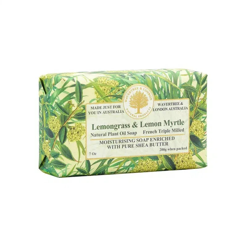 Lemongrass & Lemon Myrtle Soap-Wavertree & London-Shop At The Hive Ashburton-Lifestyle Store & Online Gifts