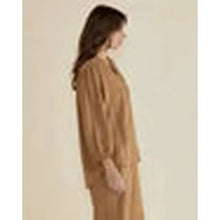 London Lyocell Blouse / Tan-Betty Basics-Shop At The Hive Ashburton-Lifestyle Store & Online Gifts