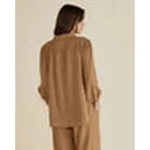 London Lyocell Blouse / Tan-Betty Basics-Shop At The Hive Ashburton-Lifestyle Store & Online Gifts