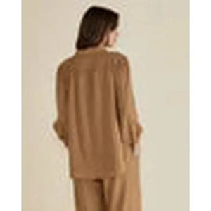 London Lyocell Blouse / Tan-Betty Basics-Shop At The Hive Ashburton-Lifestyle Store & Online Gifts