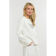 Paris Sweat / White-365 Days Clothing-Shop At The Hive Ashburton-Lifestyle Store & Online Gifts