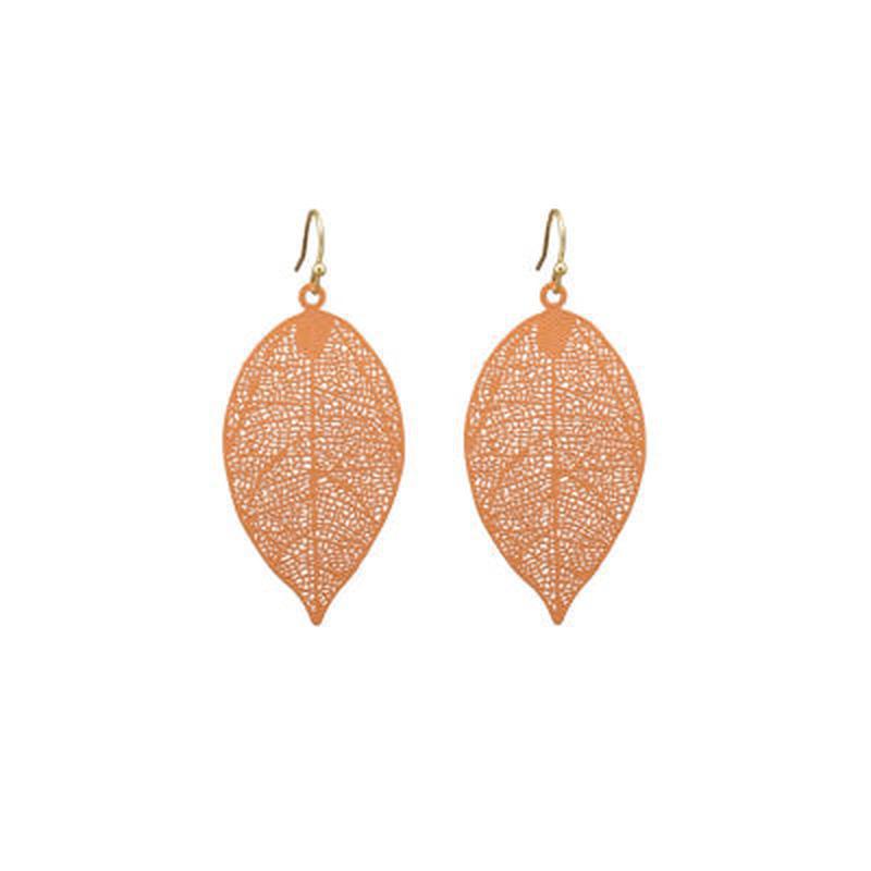 Peach Leaf Earring-Tiger Tree-Shop At The Hive Ashburton-Lifestyle Store & Online Gifts