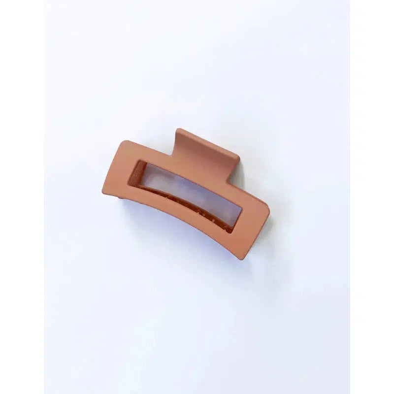 Peach Rectangle Hair Grip-Stella + Gemma-Shop At The Hive Ashburton-Lifestyle Store & Online Gifts