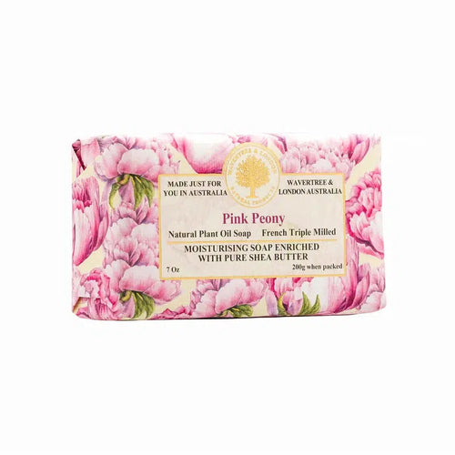 Pink Peony Soap-Wavertree & London-Shop At The Hive Ashburton-Lifestyle Store & Online Gifts