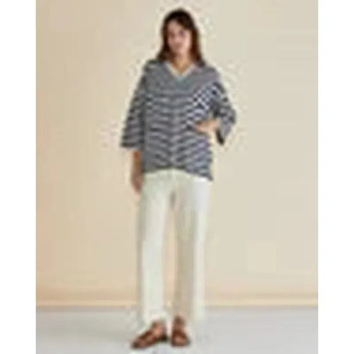 Raven Top / Navy+Cream Stripe-Betty Basics-Shop At The Hive Ashburton-Lifestyle Store & Online Gifts