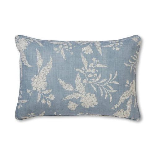 Seville Blue Lumbar Cushion-Madras Link-Shop At The Hive Ashburton-Lifestyle Store & Online Gifts