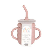 Silicone Sippy Cup With Straw-All4Ella-Shop At The Hive Ashburton-Lifestyle Store & Online Gifts