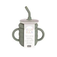 Silicone Sippy Cup With Straw-All4Ella-Shop At The Hive Ashburton-Lifestyle Store & Online Gifts