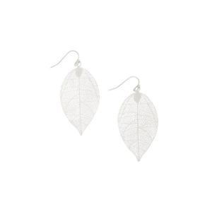 Small Leaf Earrings-Tiger Tree-Shop At The Hive Ashburton-Lifestyle Store & Online Gifts