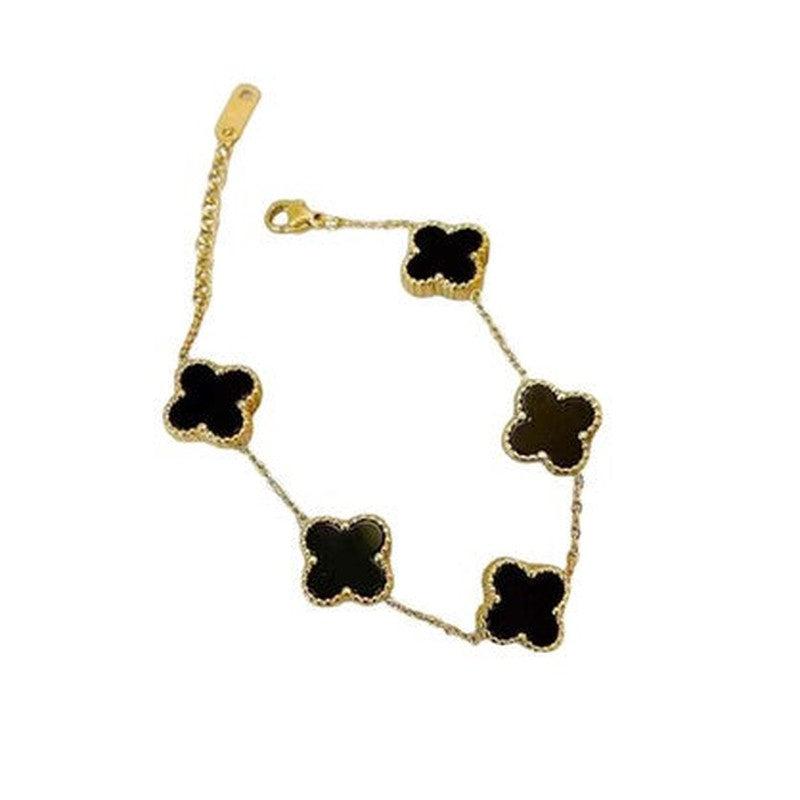 Stainless Steel Clover Bracelet-Susan Rose-Shop At The Hive Ashburton-Lifestyle Store & Online Gifts