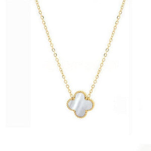 Stainless Steel Clover Necklace-Susan Rose-Shop At The Hive Ashburton-Lifestyle Store & Online Gifts