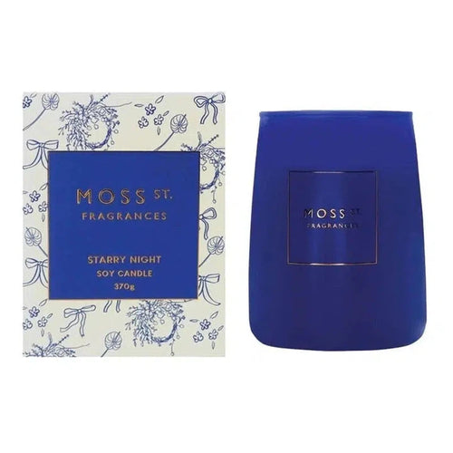 Starry Night Large Soy Candle-Moss St. Fragrances-Shop At The Hive Ashburton-Lifestyle Store & Online Gifts