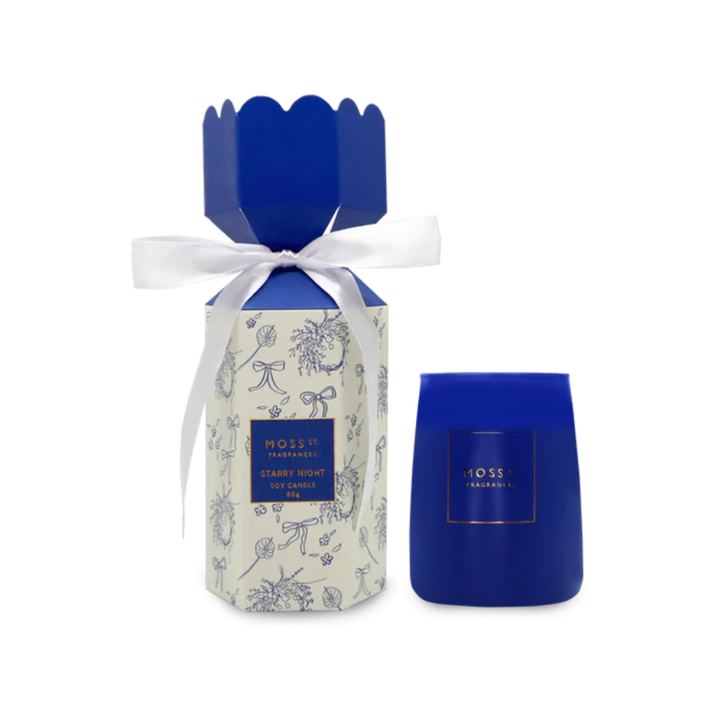 Starry Night Mini Soy Candle Bon-Bon 80g-Moss St. Fragrances-Shop At The Hive Ashburton-Lifestyle Store & Online Gifts