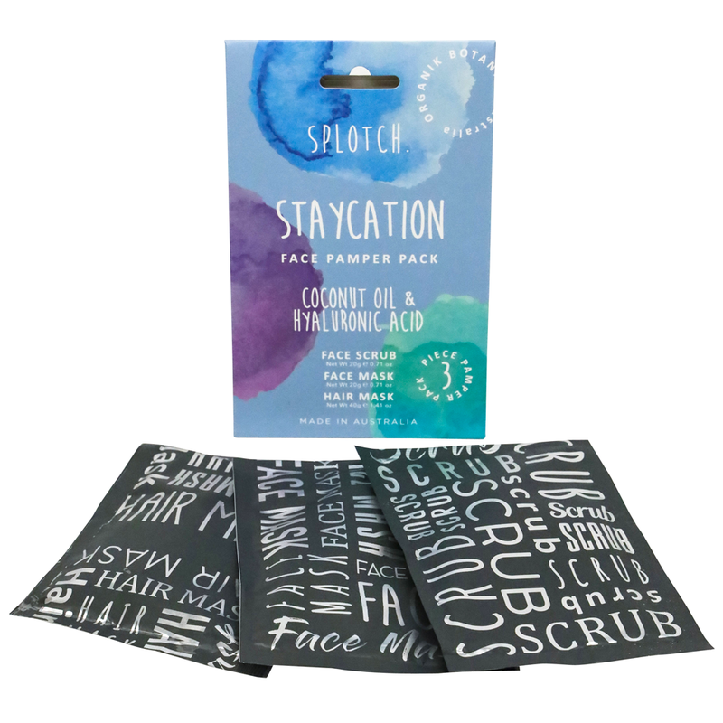 Staycation Face Pamper Pack-Splotch-Shop At The Hive Ashburton-Lifestyle Store & Online Gifts