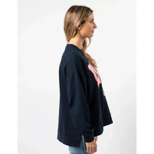 Sunday Sweater / Navy NCY-Stella + Gemma-Shop At The Hive Ashburton-Lifestyle Store & Online Gifts