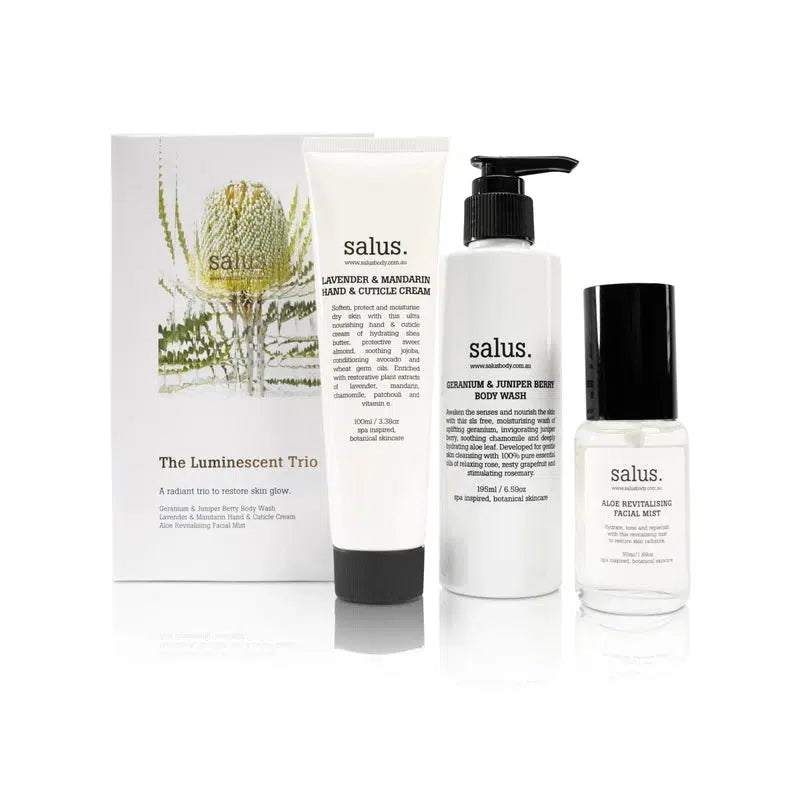 The Luminescent Trio-Salus Body-Shop At The Hive Ashburton-Lifestyle Store & Online Gifts