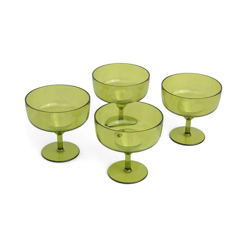 The Rue Margarita Glass / Set of Four-Gentlemen's Hardware-Shop At The Hive Ashburton-Lifestyle Store & Online Gifts