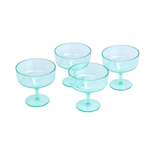 The Rue Margarita Glass / Set of Four-Gentlemen's Hardware-Shop At The Hive Ashburton-Lifestyle Store & Online Gifts