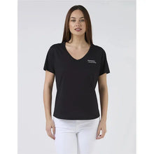 Villa Tee V Neck / Black Champagne & French Fries-Stella + Gemma-Shop At The Hive Ashburton-Lifestyle Store & Online Gifts