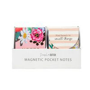 Wildflowers Magnetic Pocket Notepad-Diesel & Dutch-Shop At The Hive Ashburton-Lifestyle Store & Online Gifts