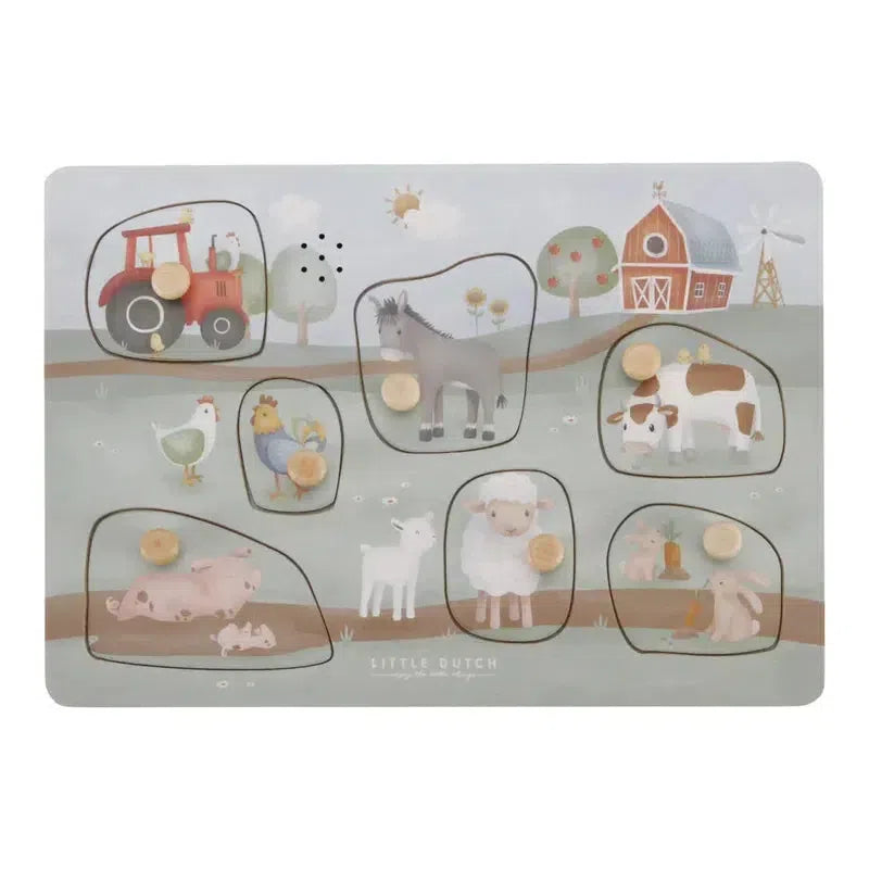 Wooden Sound Puzzle-Little Dutch Australia-Shop At The Hive Ashburton-Lifestyle Store & Online Gifts